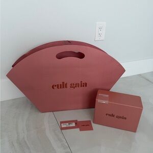 Cult Gaia Newest Shopping Bag, Wristlet Box And REPLACEMENT STONES!!